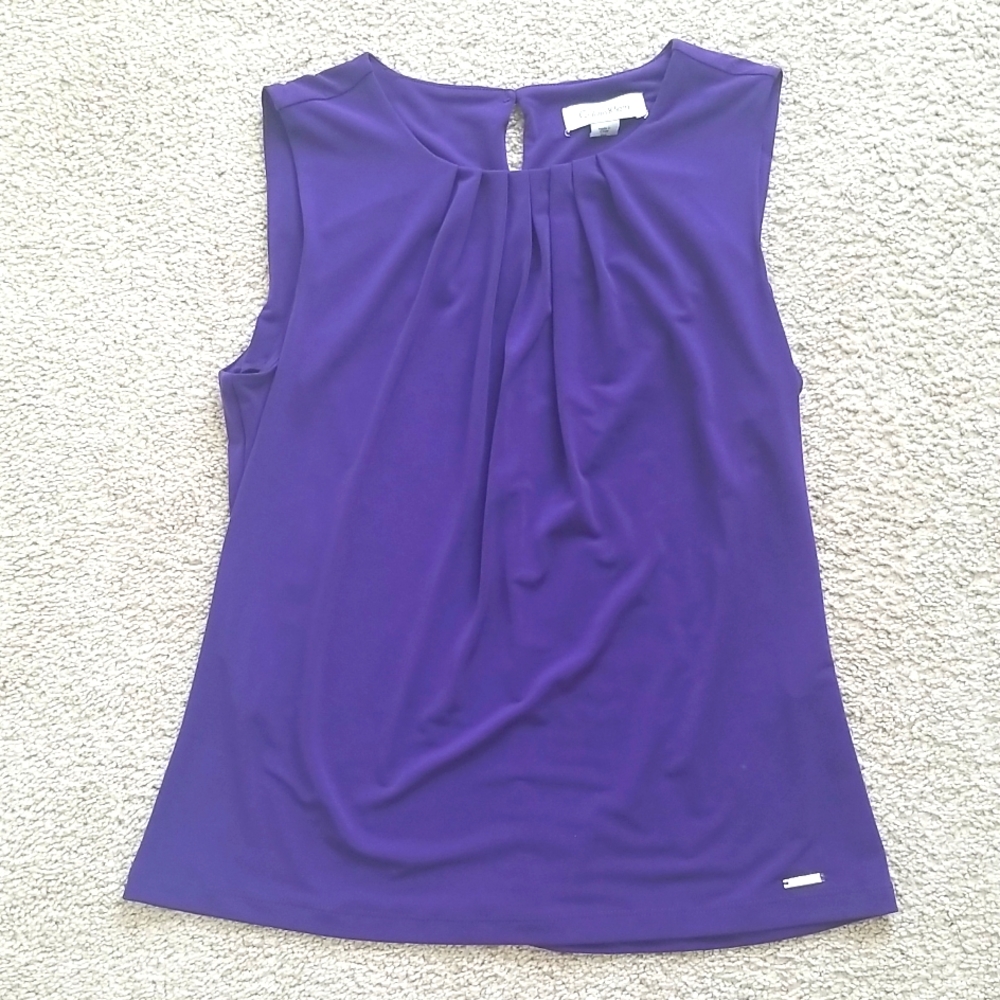 Calvin Klein purple tank
